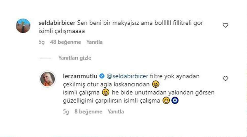 Det overraskende svar fra Lerzan Mutlu til sine følgere: Sæt dig ned, græd af jalousi!