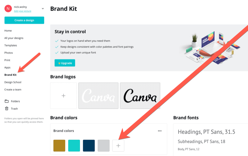 trin til brug af Canva til at oprette mærkegrafik til Instagram-historien på live-begivenhed