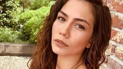 Demet Özdemir blev centrum af opmærksomheden med sin hjemmepose! Uden makeup ...