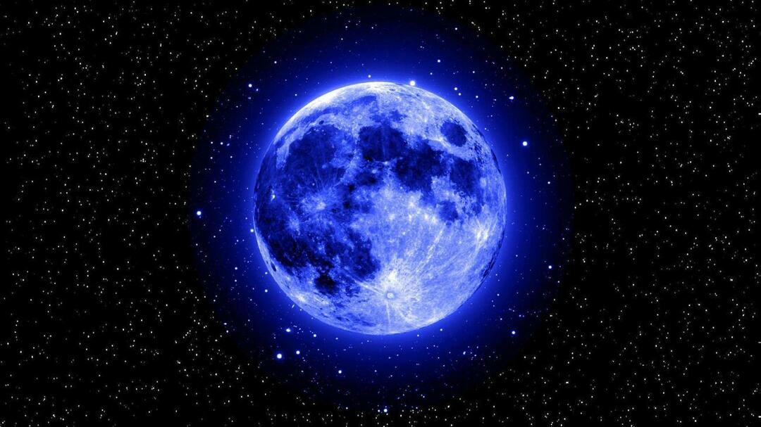 Hvornår opstår den blå måne?