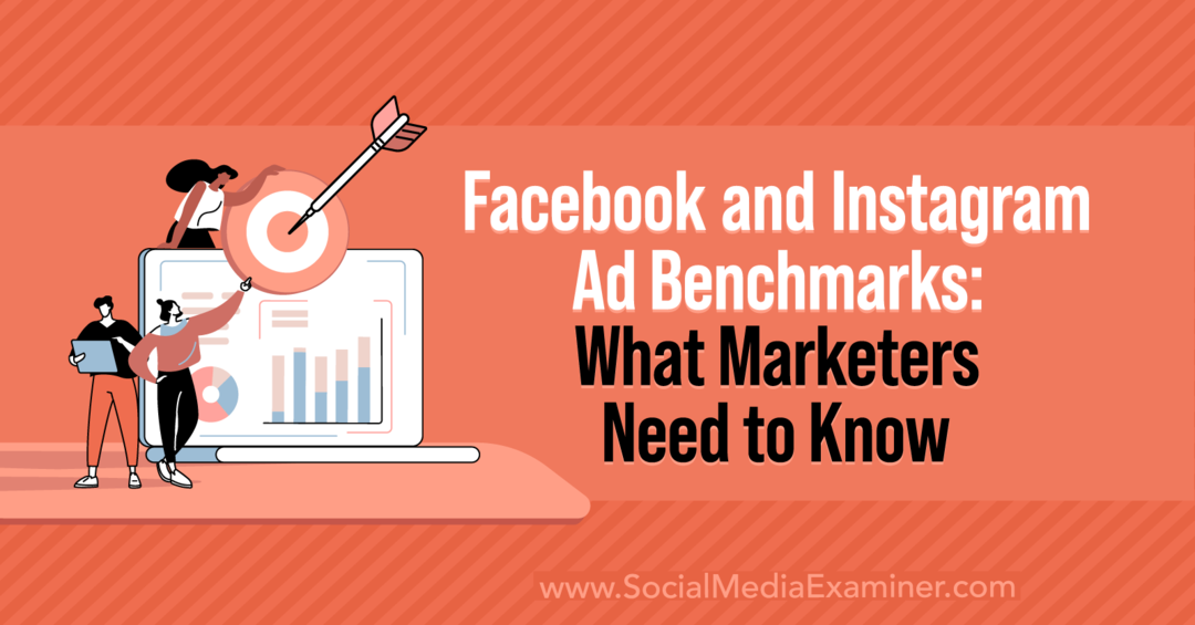 Facebook og Instagram Ad Benchmarks: Hvad marketingfolk har brug for at vide