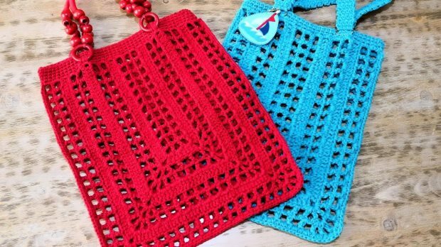 Hvordan laver man strikkede mesh tasker? Praktisk nettofremstilling af mesh