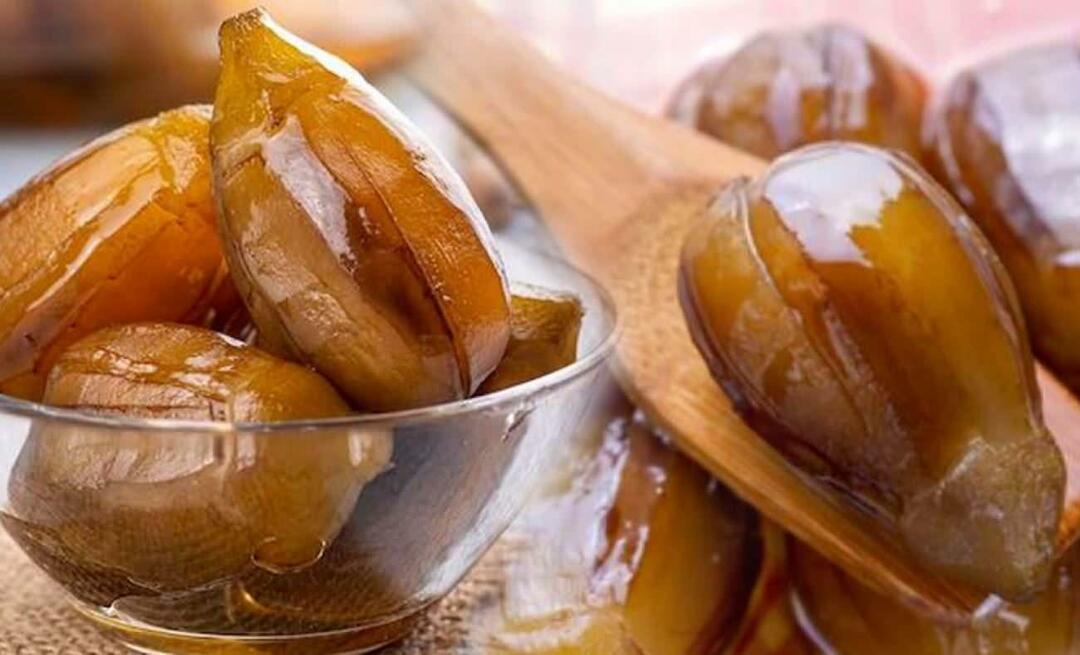 Hvordan laver man auberginemarmelade? Tips til at lave auberginemarmelade i Iğdır-stil