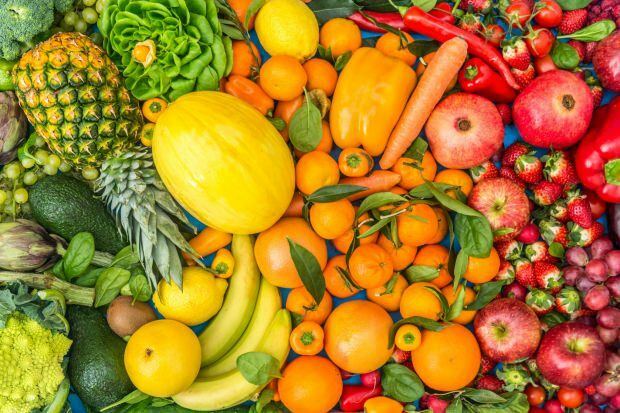 Valg af grøntsager og frugt
