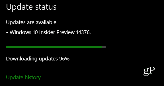 Windows 10 Preview Build 14376 til pc og mobil frigivet