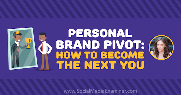 Personal Brand Pivot: How to Become the Next You med indsigt fra Amy Landino på Social Media Marketing Podcast.