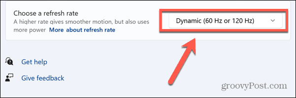 Windows 11 dynamisk opdateringshastighed