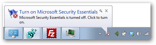 Microsoft Windows irriterende ballontips