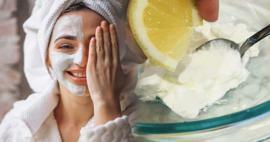 Hvad er fordelene ved yoghurt og citronmaske for huden? Hjemmelavet yoghurt og citron maske