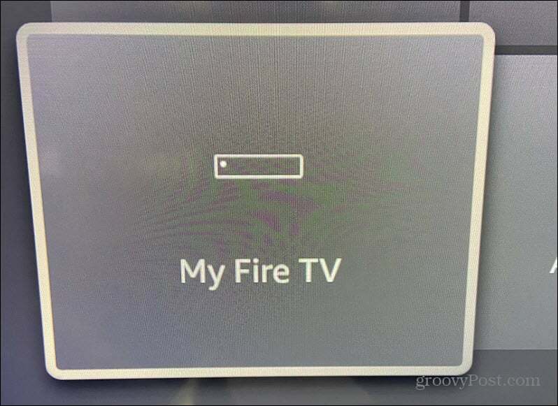 Genstart en Fire TV Stick