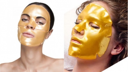 Hvad gør en guldmaske? Hvad er fordelene ved den gyldne maske for huden? Hvordan laver man en guldmaske?