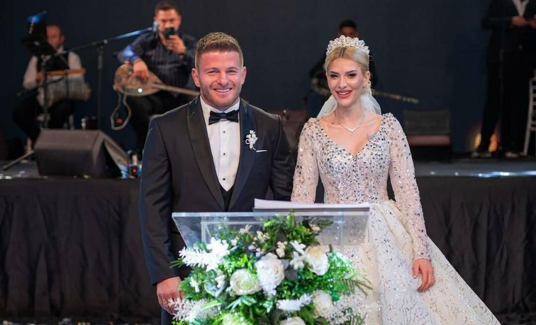 De tidligere Survivor-deltagere İsmail Balaban og İlayda Şeker holdt et bryllup i Antalya.