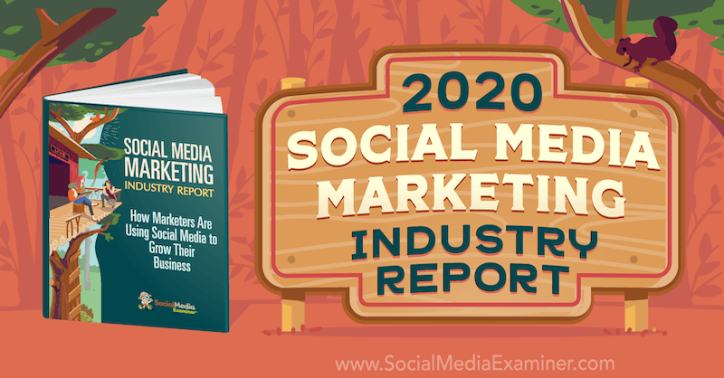 2020 Social Media Marketing Industry Report af Michael Stelzner om Social Media Examiner.