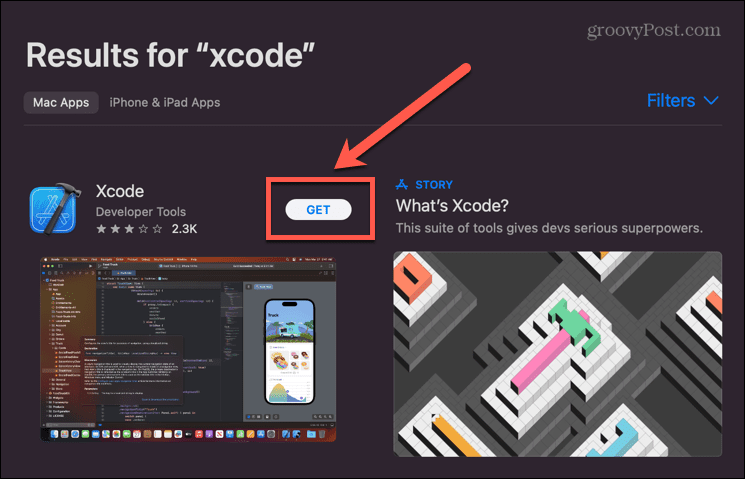 app store få xcode