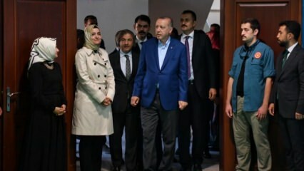 Præsident Erdoğan besøgte Kasımpaşa børnehus!