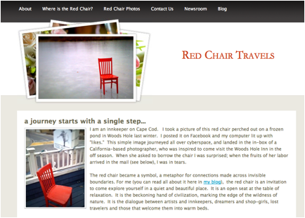 rød stol blog