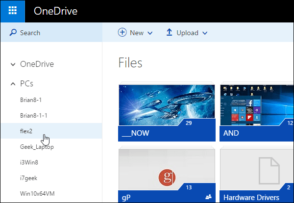 OneDrive-enheder