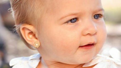 Hvornår skal babyers ører gennembores?