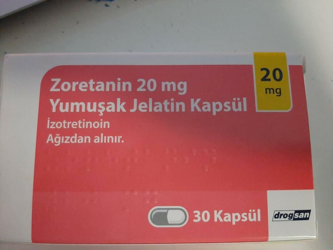 Hvad er brugen af ​​Zoretanin kapsel til acnebehandling? Hvordan bruger man Zoretanin?