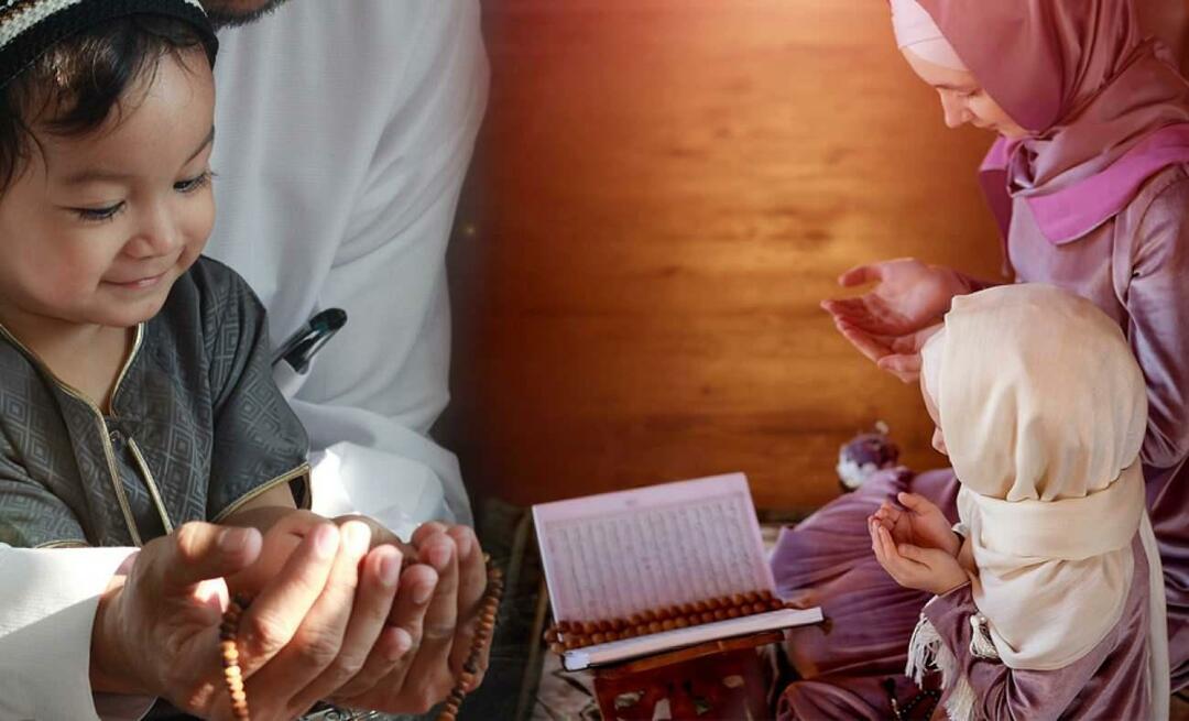 Hvordan tilbringer man ramadanen med børn? Råd til dine Ramadan-mål med dine børn...