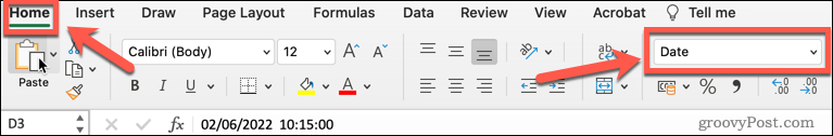 Valgmuligheder for talformat i Excel