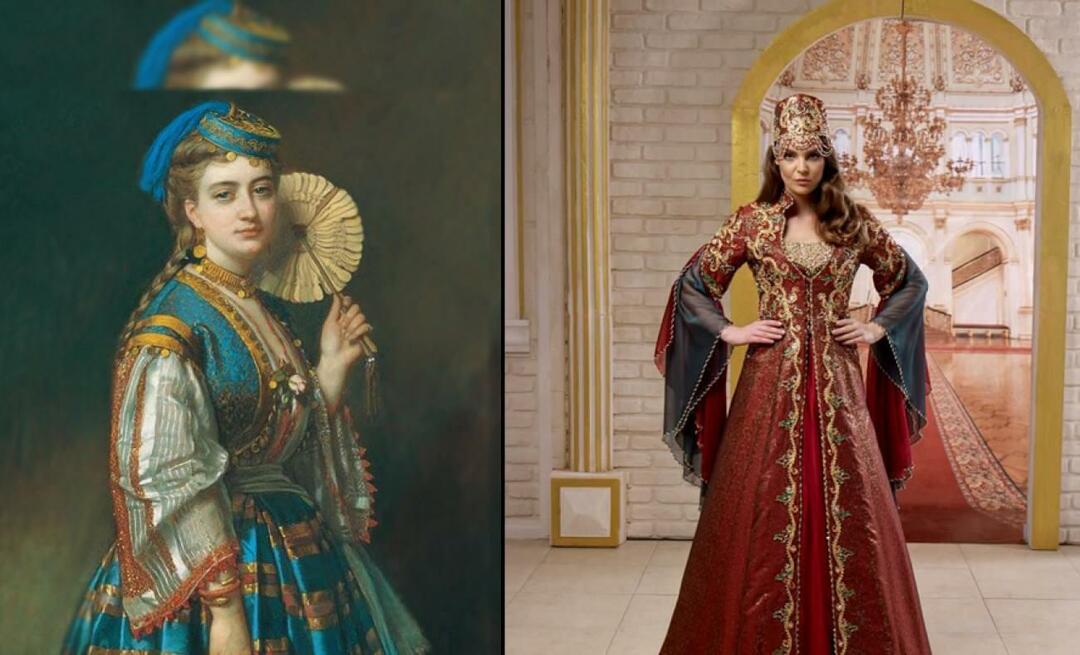 Hvordan var kvindetøjet i det osmanniske palads i det 18. og 19. århundrede? 