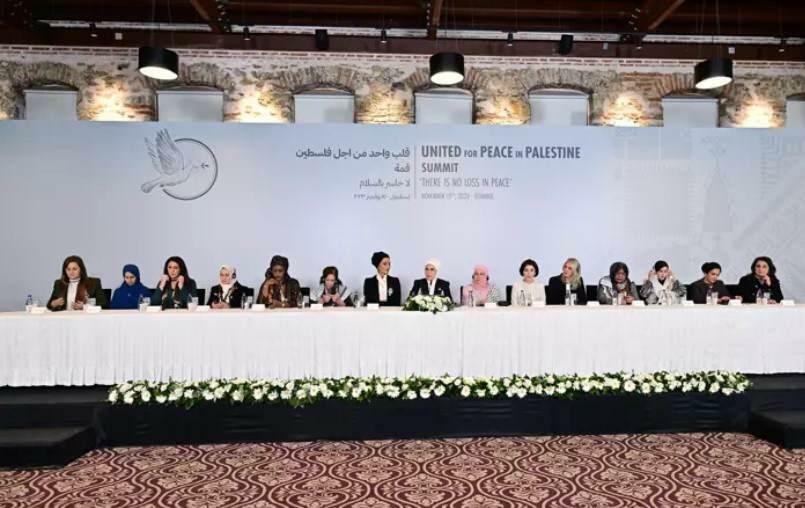 One Heart for Palæstina Leaders Wives Summit Pressemeddelelse
