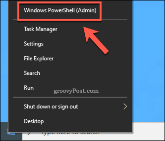 Start Windows Start PowerShell