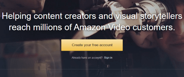 Amazon video direkte service