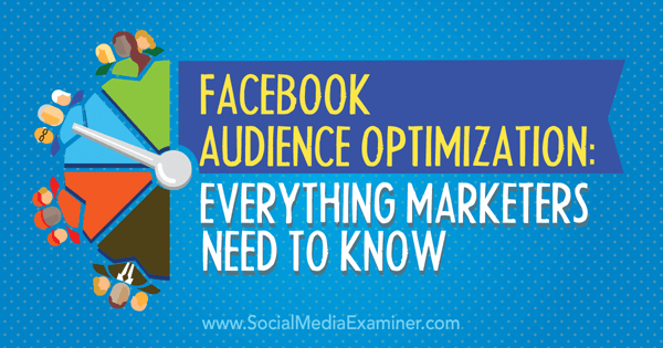 facebook-publikumsoptimering til marketingfolk