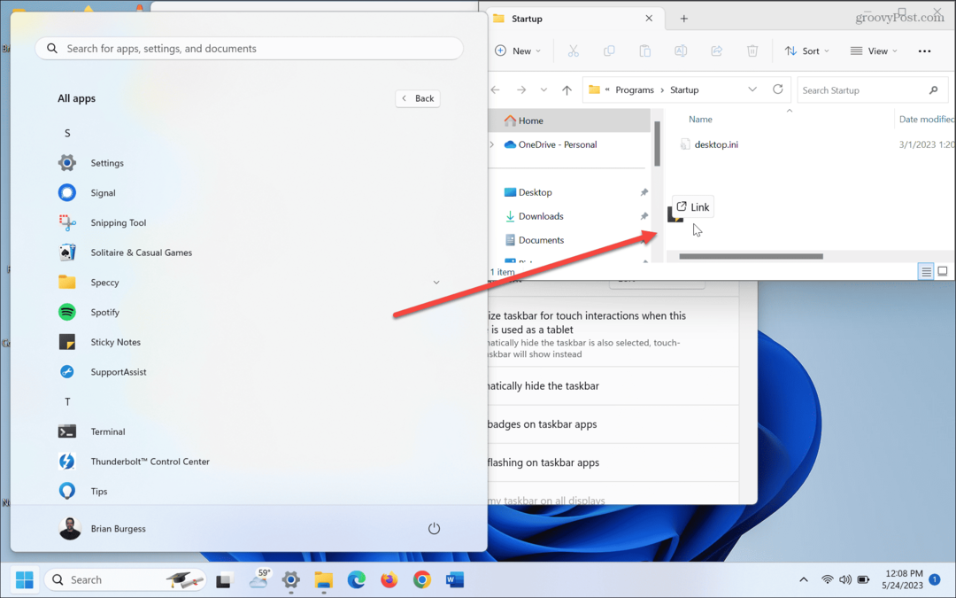 Sådan får du Windows 11 til at åbne Sticky Notes ved opstart