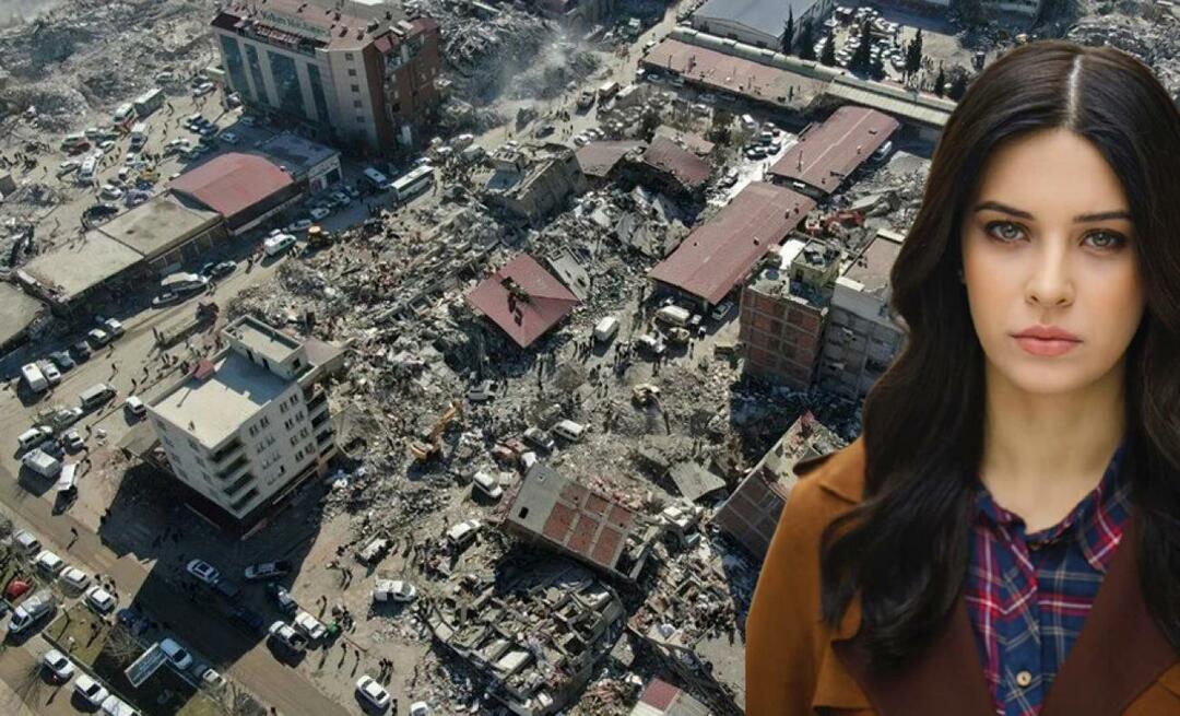 Devrim Özkan kunne ikke komme sig efter jordskælvet! 