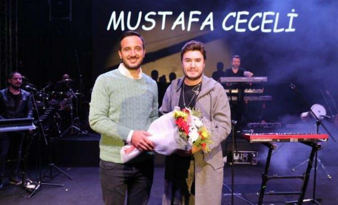 Mustafa Ceceli blæste som en vind ved ungdomskoncerten i Bağcılar!