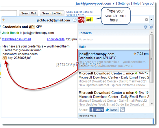 CloudMagic-gennemgang: Instant-søgning i Gmail på tværs af flere konti