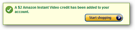 bekræftelse af amazon video kredit