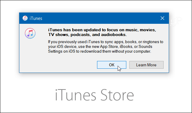 Apple fjerner iOS App Store fra iTunes i seneste opdatering