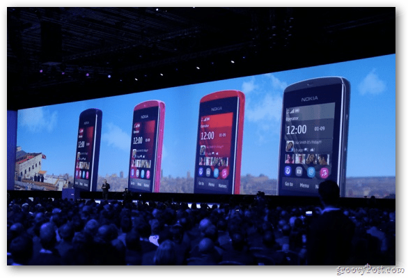 Nokia annoncerer Lumia og Asha Smartphones