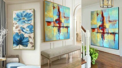 Dekorative malerier, der ændrer udseendet på dit hjem