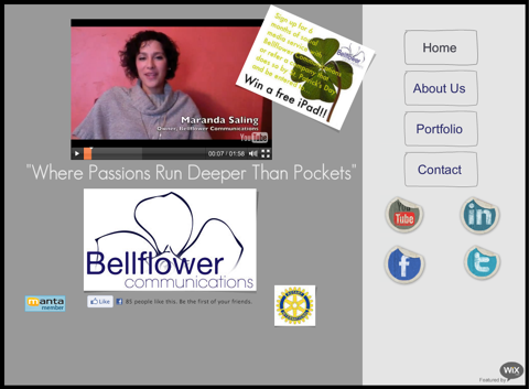 hjemmeside for bellflower-kommunikation