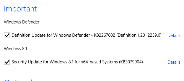 Microsoft frigiver nødopdateringssikkerhedsopdatering KB3079904