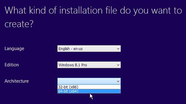 Hvilken Windows 8.1