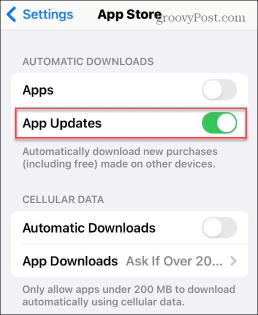 app opdateringer