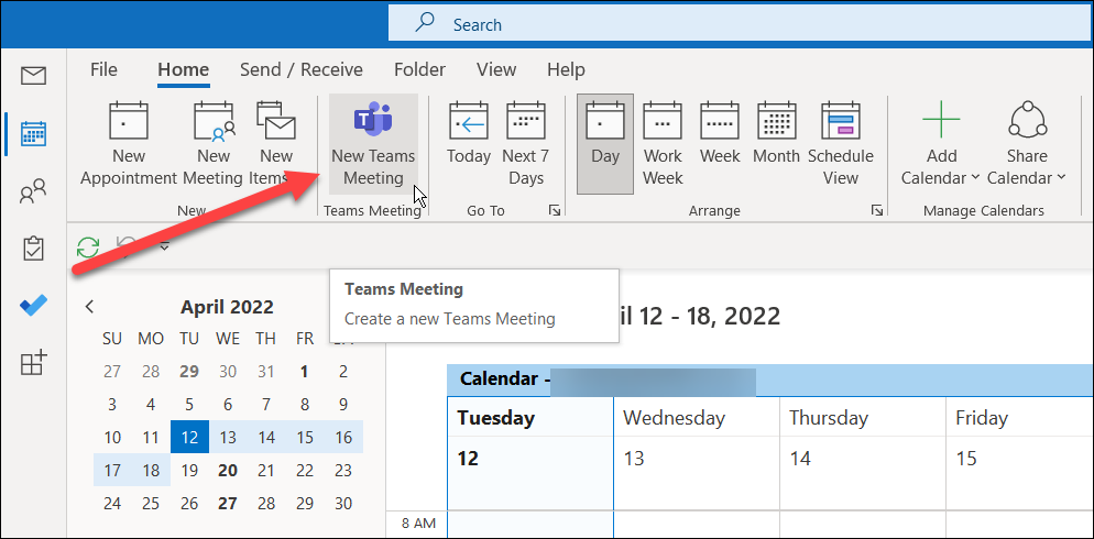hvordan man tilføjer Microsoft-teams til Outlook
