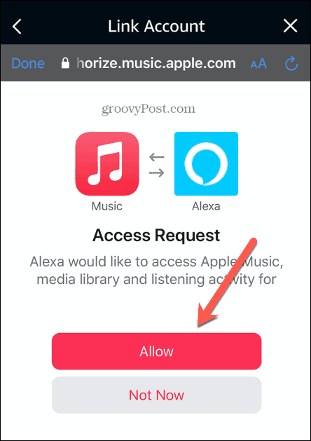 alexa giver adgang til apple music