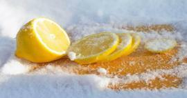 Utrolig helbredelse af frossen citron! Hvordan spiser man frossen citron?