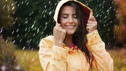 Hvad er fordelene ved regnvand for huden og håret?