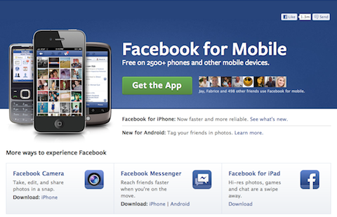 facebook til mobil