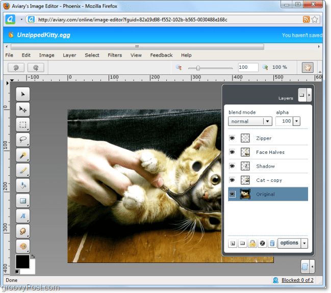 Aviary Phoenix web-app giver dig mulighed for at lave Photoshop som på nettet