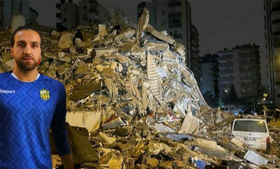 Bittere nyheder fra jordskælvsområdet: Den berømte fodboldspiller Ahmet Eyüp Türkaslan mistede livet!