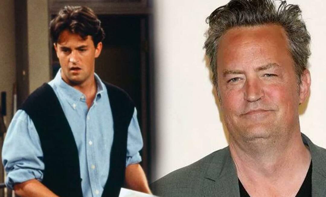 Matthew Perry, den populære skuespiller i tv-serien Friends, er gået bort!